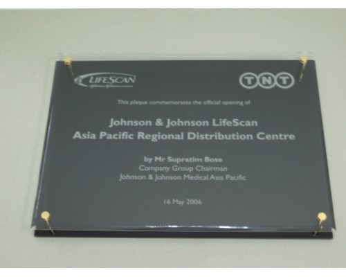 Opening Plaque